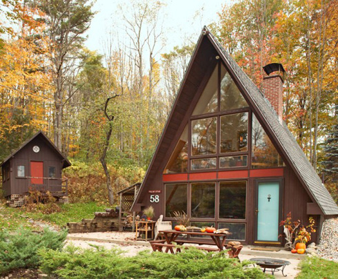 Posts tagged ‘A-frame house’